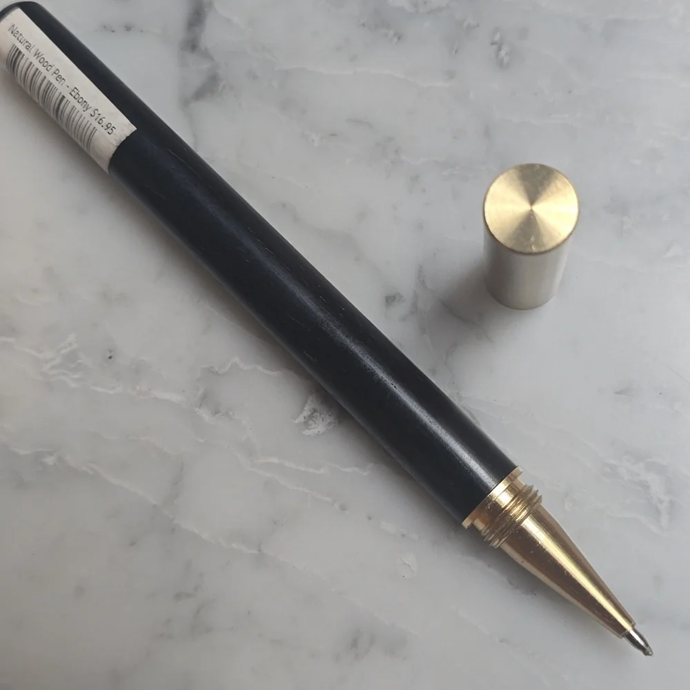 ❤️BUY 10 GET 5 FREE SOOTHI Natural Ebony & Oak Wood Pen